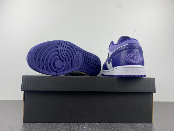 air jordan 1 low "purple" 553558-515
