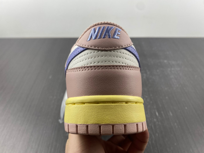 nike dunk low pink oxford (w) - dd1503-601
