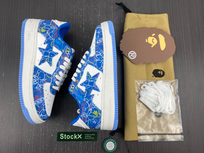 bape sta low sneaker 191042-008
