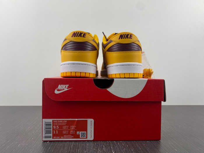 nike dunk low arizona state - dd1391-702