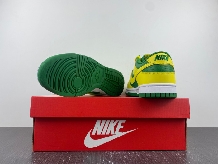 nike dunk low reverse brazil - dv0833-300