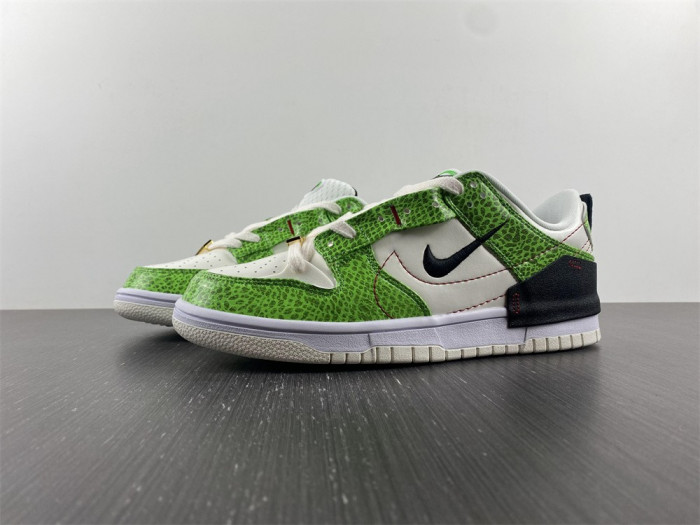 nike dunk low disrupt 2 green snakeskin dv1491-101 nike dunk low disrupt 2 green snakeskin dv1491-101