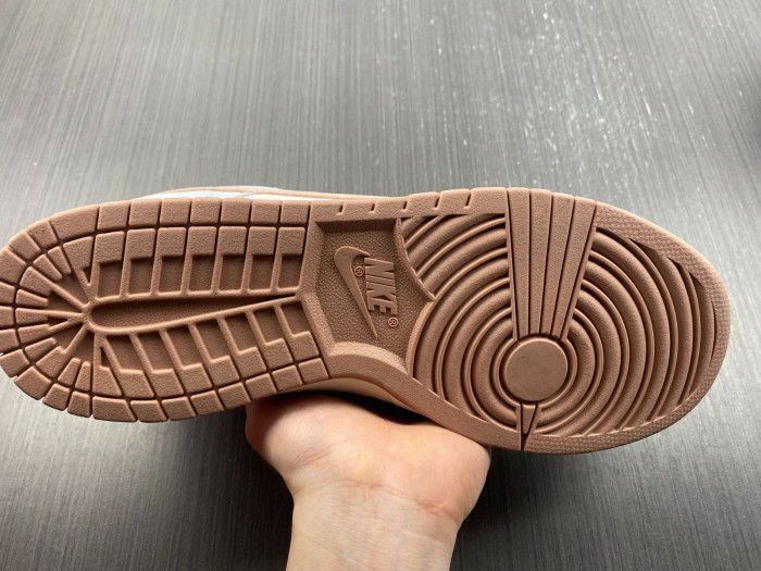 nike dunk low fossil rose - dh7577-001