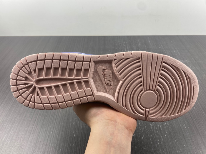 nike dunk low pink oxford (w) - dd1503-601