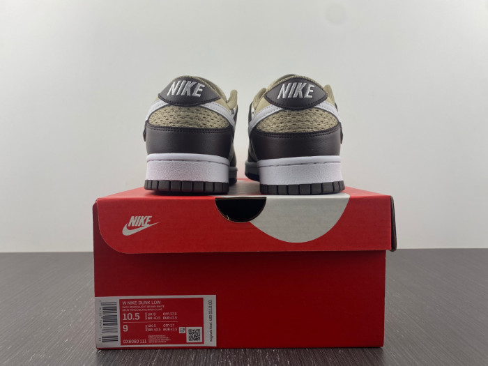 nike dunk low brown basalt (gs) - dx6060-111
