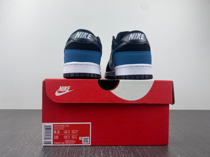nike dunk low industrial blue fd6923-100