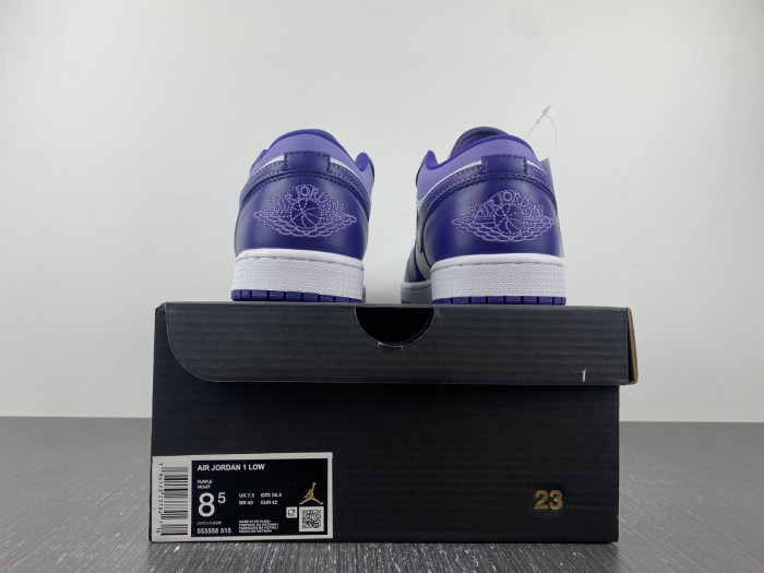 air jordan 1 low "purple" 553558-515