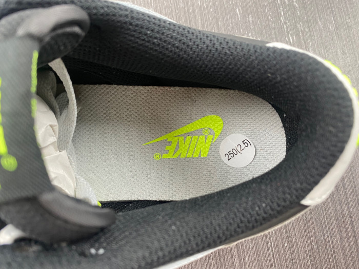 nike dunk low grey panda volt - fd9756-001