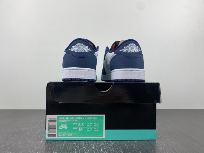 jordan 1 low sb midnight navy men