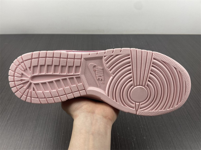 nike dunk low pink (gs) - 921803-601