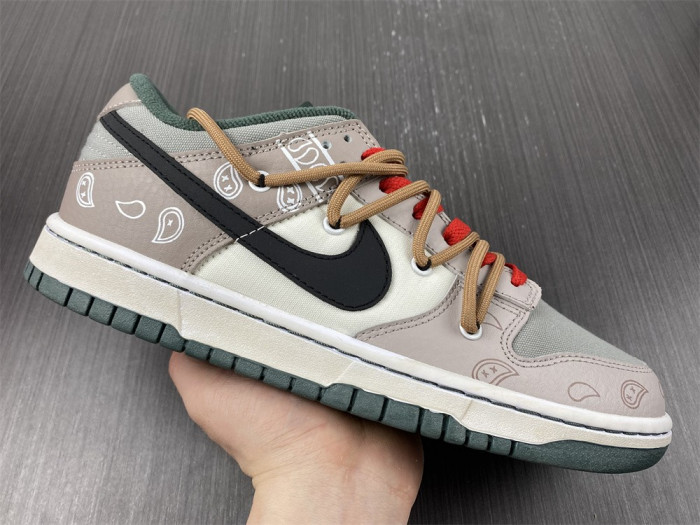 nike dunk low se sail multi-camo - dh0957-100