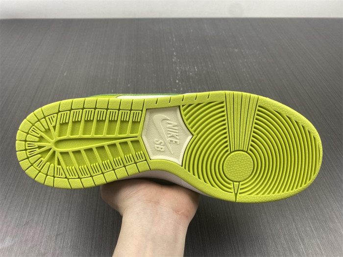 nike sb dunk low green apple - dm0807-300