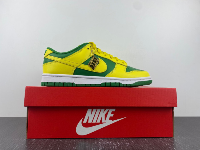 nike dunk low reverse brazil - dv0833-300