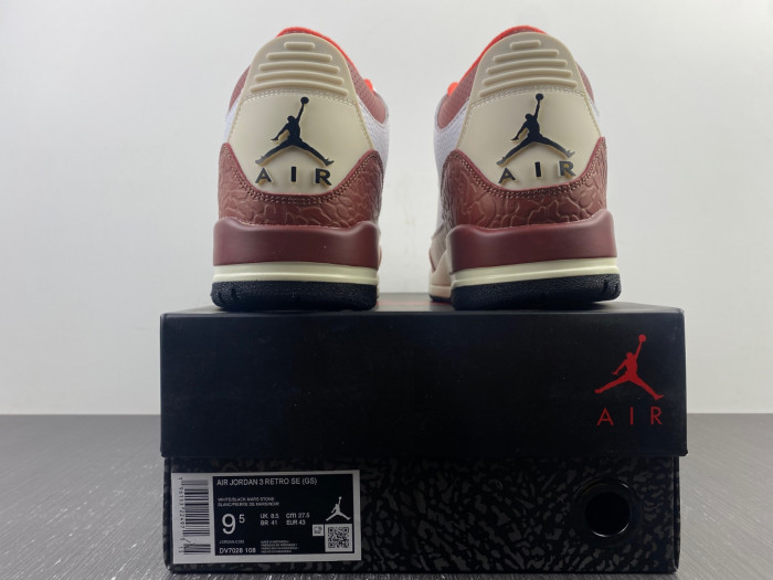 air jordan 3 gs “mars stone” dv7028-108