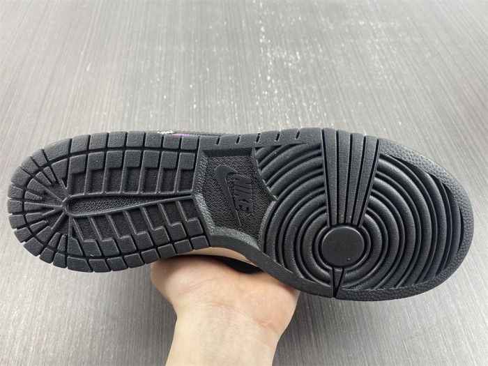 nike dunk low graffiti pink - dm0108-002