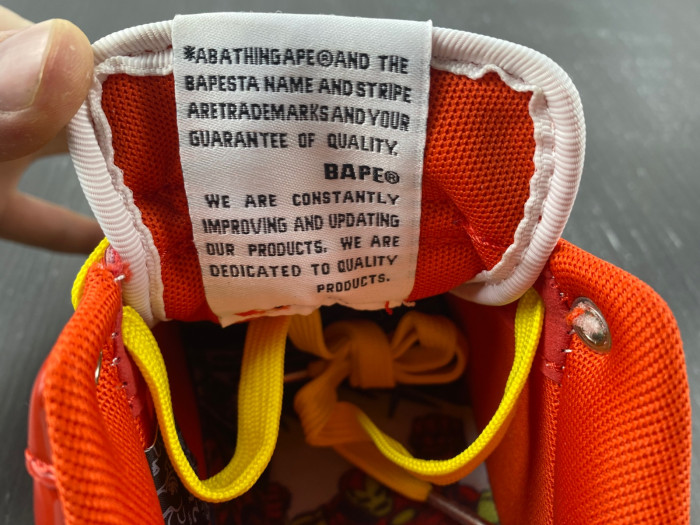 bape sta low sneaker 191042-016