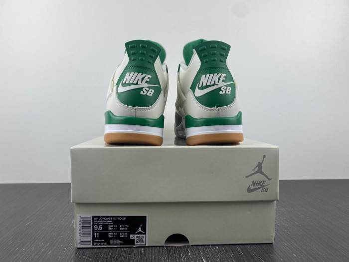 jordan 4 retro sb pine green - dr5415-103