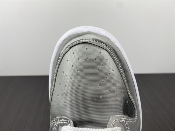 nike dunk high clot metallic silver - dh4444-900