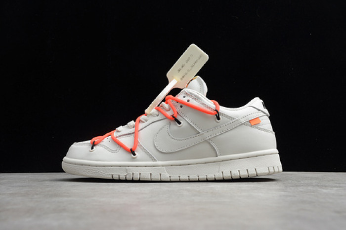 nike dunk low ofw white ct0856- 900
