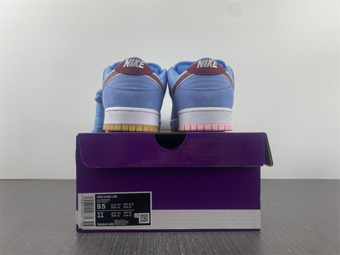 nike sb dunk low valour blue team maroon dq4040-400