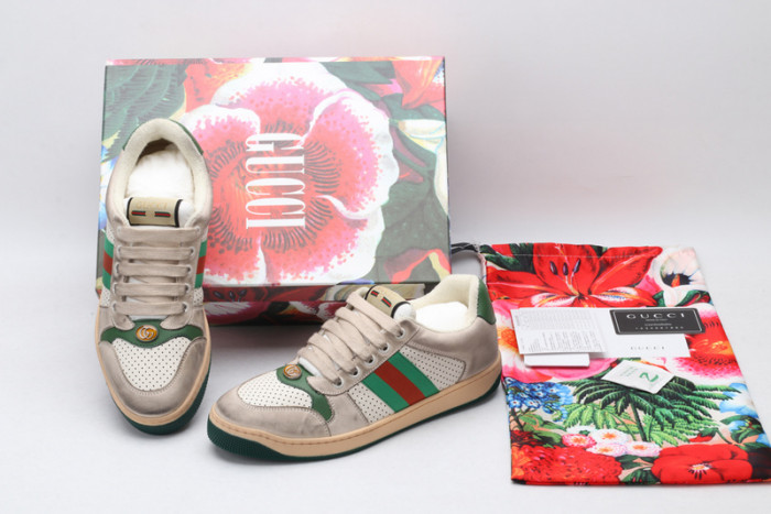 G*u*i ace embroidered low-top sneaker