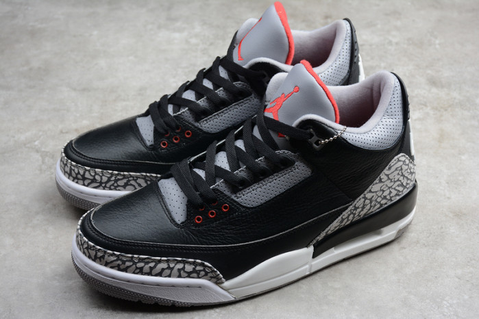 air jordan 3 retro black cement (2018) 854262-001