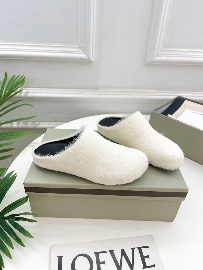 marni fussbett sabot loafers 231379m24