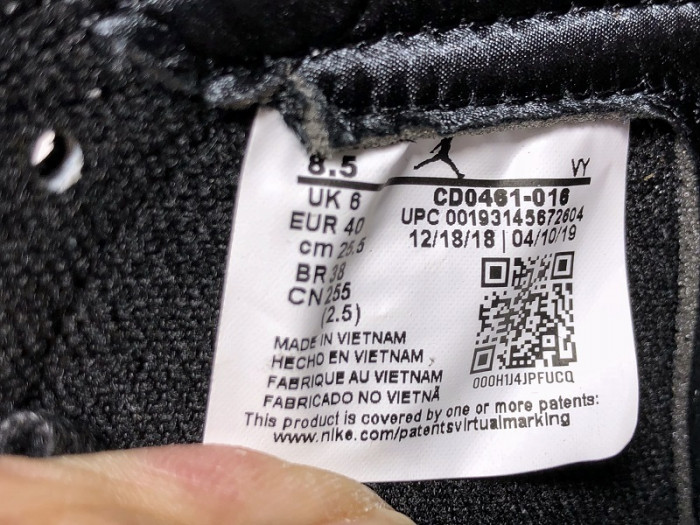 air jordan 1 retro high satin black toe (w) cd0461-016