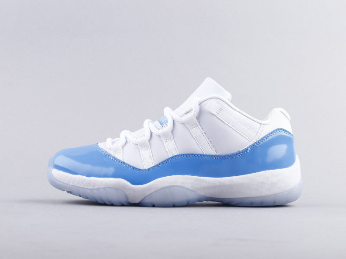 jordan 11 retro low university blue (gs) 528896-106