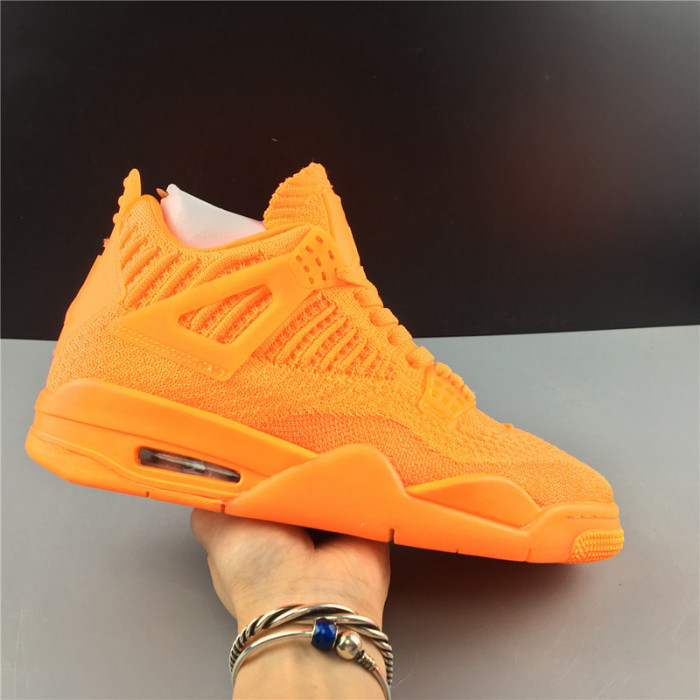 air jordan 4 flyknit “total orange” aq3559-800