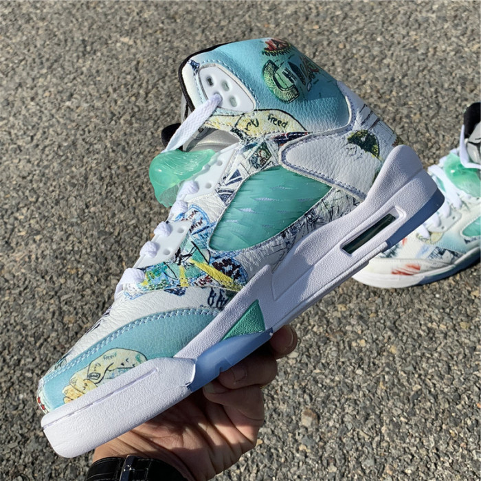 air jordan 5 retro wings (gs) av3663-900