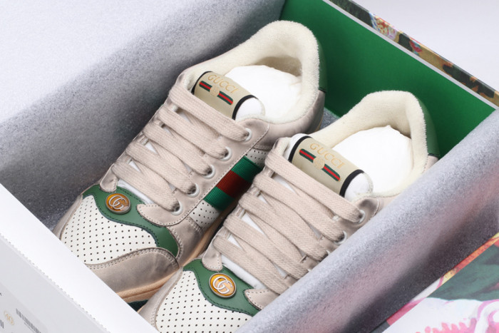 G*u*i ace embroidered low-top sneaker