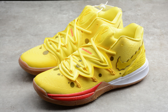 nike kyrie 5 x spongebob squarepants cj6951-700