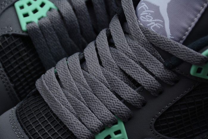 air jordan 4 retro green glow 308497-033