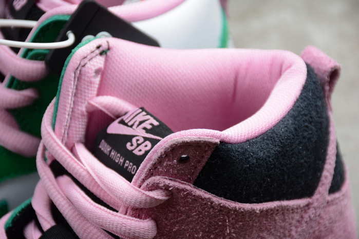 nike sb dunk high invert celtics cu7349-001