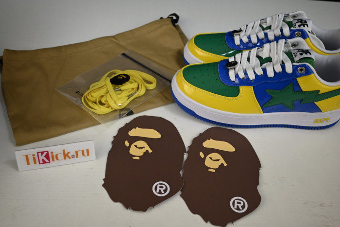 bape sta low sneaker 191042-007