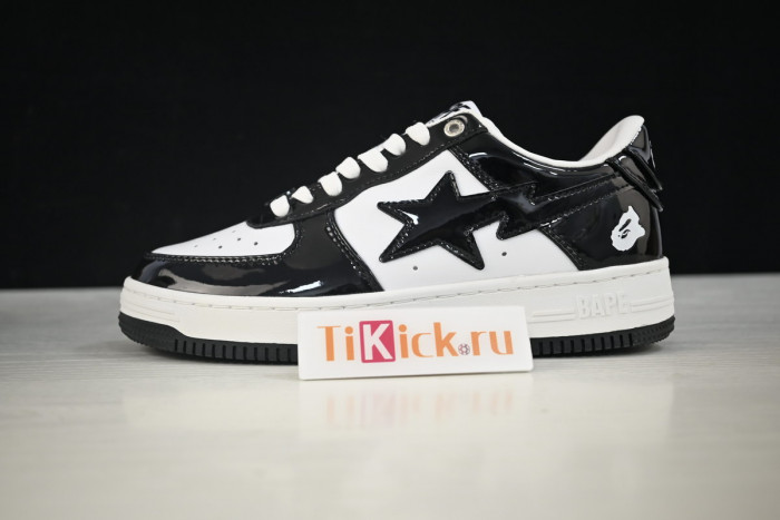 bape sta to low black/black/white 1h70191001