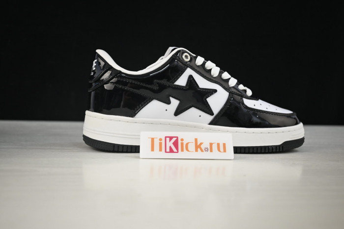 bape sta to low black/black/white 1h70191001