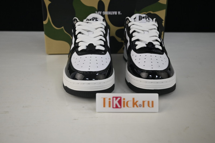 bape sta to low black/black/white 1h70191001