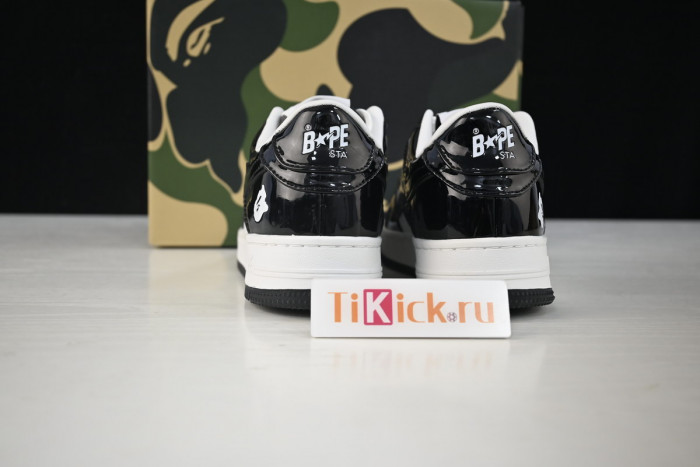 bape sta to low black/black/white 1h70191001