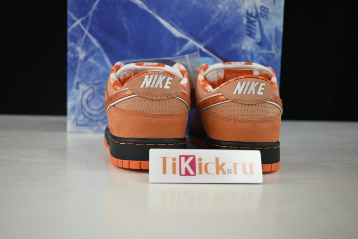 concepts x nike sb dunk low "orange lobster" fd8776-800