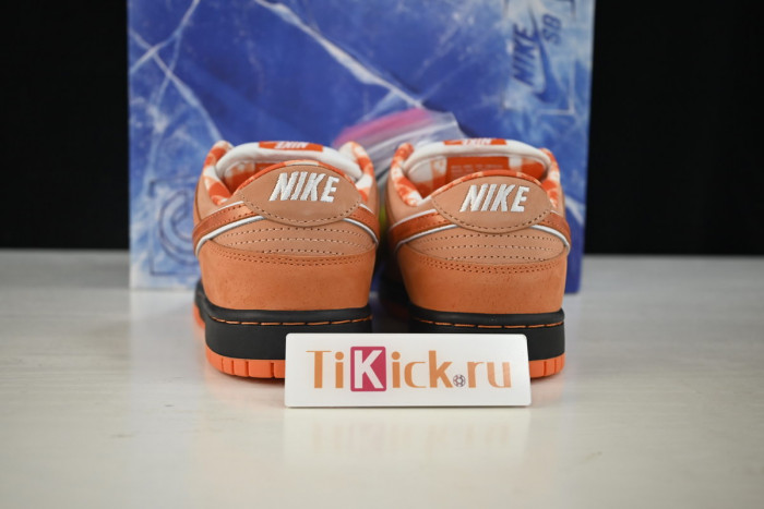 concepts x nike sb dunk low "orange lobster" fd8776-800