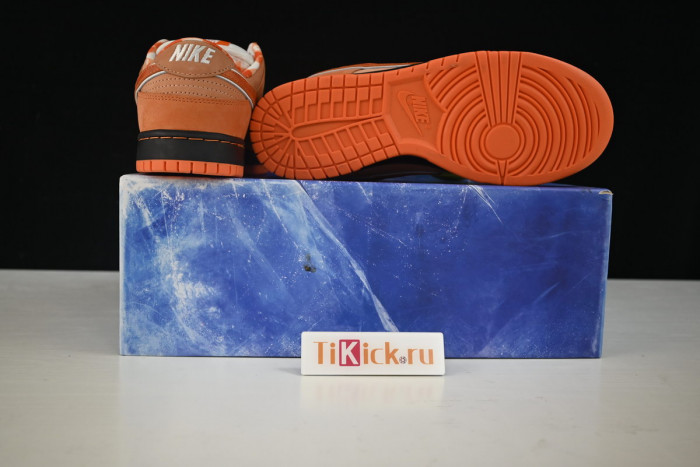 concepts x nike sb dunk low "orange lobster" fd8776-800