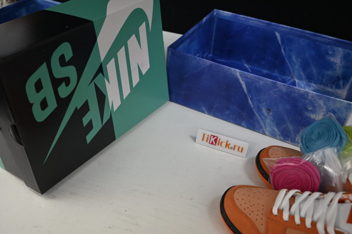 concepts x nike sb dunk low "orange lobster" fd8776-800