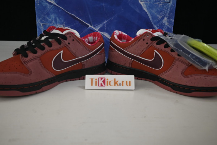 nike sb dunk low concepts red lobster 313170-661