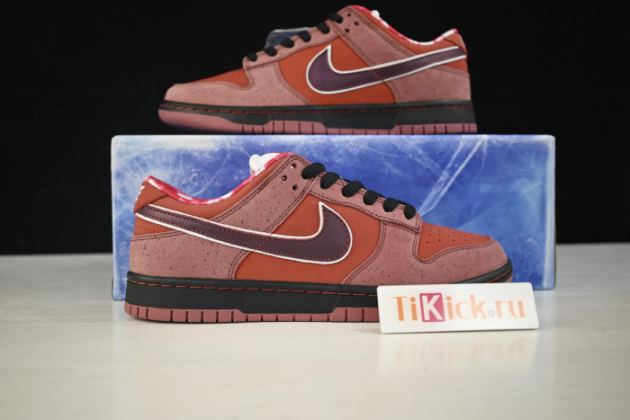 nike sb dunk low concepts red lobster 313170-661