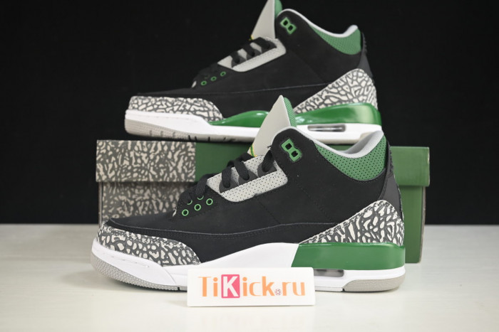 air jordan 3 pine green ct8532-030