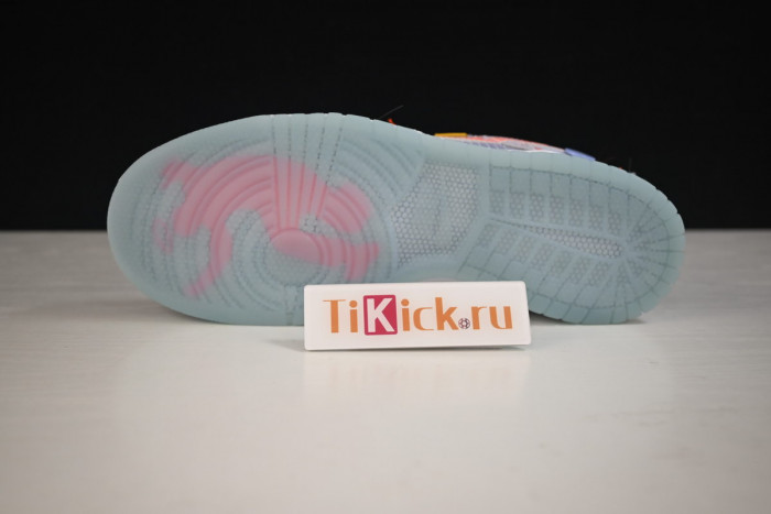 union x nike dunk low blue dj9649-400