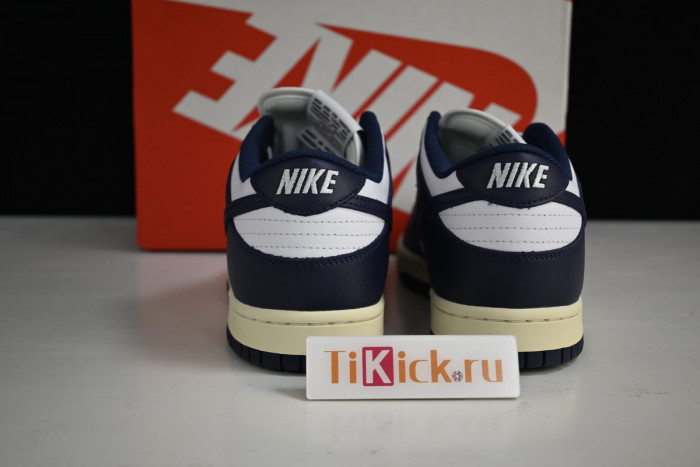 nike dunk low vintage navy dd1503-115