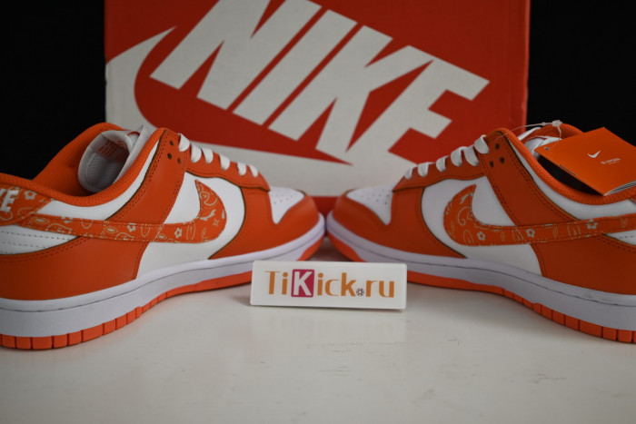 nike dunk low essential paisley pack orange dh4401-103